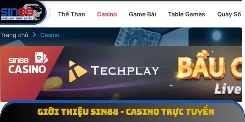 Giới thiệu Sin88 - casino trực tuyến Giới thiệu Sin88 - casino trực tuyến
