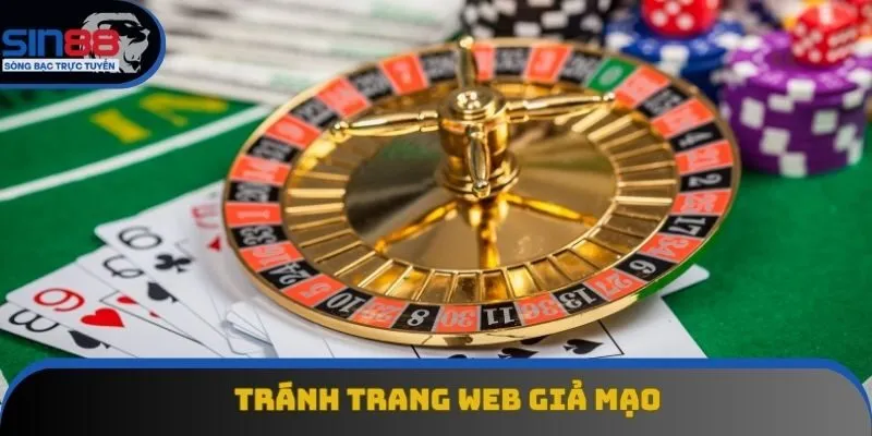 Hội viên có thể tránh được các trang web giả mạo, không chính thống